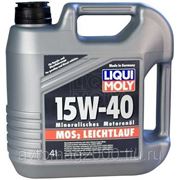 Liqui moly — п. синт. масло LEICHTLAUF MOS2 MOTOR OIL 10W40 4л. фото