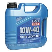 Liqui moly — п. синт. масло Super LEICHTLAUF MOTOR OIL 10W40 4л. фото