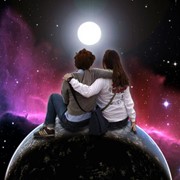 Небо под звездами для двоих - романтическое свидание фото