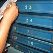 Доставка адресная в почтовые ящики. фотография