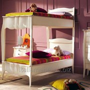 Итальянская кровать 2-х ярусная для детской комнаты, Ferro Raffaello фото