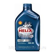 Полусинтетическое моторное масло Shell Helix HX7 5W-40 1 л фотография