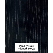 Фасад кухонный пластиковый 2040 черный дождь фото