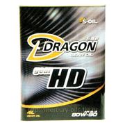 Трансмиссионное масло DRAGON HD 80W90 GL-5 4л фото