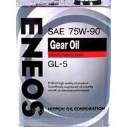 Трансмиссионное масло ENEOS 75W90 GEAR OIL 4л фото