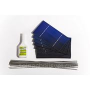 Набор пластин для сборки солнечной батареи на 65W фото