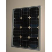 Модуль солнечный каркасный 30Вт, монокристаллический. MКС-30(12) фото