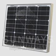 Солнечная батарея 30 Вт Ватт ФСМ-30 монокристаллическая фото