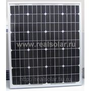 Солнечная батарея 50 Вт ватт RS-50M12-EX монокристаллическая фото