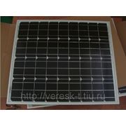 Монокристаллический солнечный модуль 50Вт GSMG-050D фото