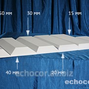 Отделка фаской акустических панелей ЭхоКор 50 мм