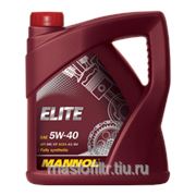 Синтетическое моторное масло Mannol Elite 5W-40 4 л фотография