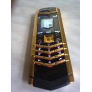 Копия элитного мобильника Vertu signature gold s фотография