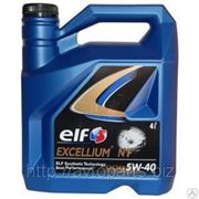 Моторное масло ELF 5W40 EXCELLIUM NF 4л фото
