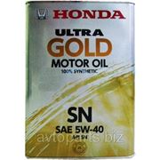 Моторное масло HONDA 5W40 ULTRA GOLD SN 4л фото