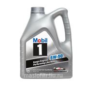 Синтетическое моторное масло Mobil 1 5W-50 4 л фото