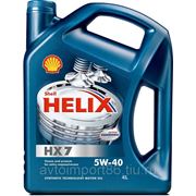 Shell Helix HX7 5w-40 (п.син) 4л. фото