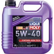 Синтетическое моторное масло LIQUI MOLY Synthoil High Tech 5W-40 фото