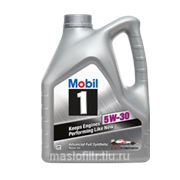 Синтетическое моторное масло Mobil 1 5W-30 4 л фото