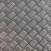 Алюминиевый лист рифленый 2,5 мм Резка в размер. Доставка. фото