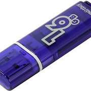 Флешка SmartBuy Glossy series USB 16GB Dark Blue фото