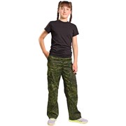 ​ Детские камуфляжные штаны «зеленая цифра». Размеры в наличии 32-34/134-140 - 40-42/158-164 фото