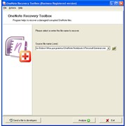 OneNote Recovery Toolbox (Recovery ToolBox) фотография