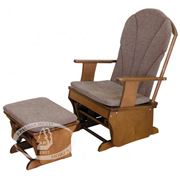 Кресло-качалка с подставкой для ног С 454 фото