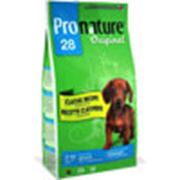 Pronature Original 28 (Пронатюр 28) для щенков мелких и средних пород, 20 кг