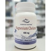Витамины Norway Nature Magnesium Chelated 400mg 60 tabl фотография