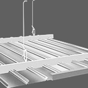 Реечные алюминиевые потолки закрытого типа ППР-075 и ППР-150 фото