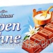 Шоколад Chateau Alpen Sahne, молочный, 200г фотография