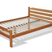 Кровать деревянная одноместная и двухместная массив ольха “эконом“ отличное качество фото