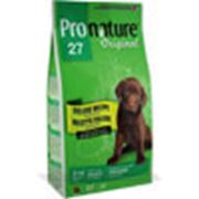 Pronature Original 27 (Пронатюр 27) для щенков всех пород без сои, пшеницы и кукурузы, 16 кг фотография