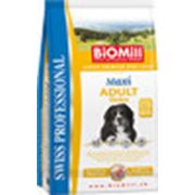Сухой корм для собак крупных пород BioMill SWISS PROFESSIONAL Maxi Adult Chicken (курица) фотография