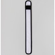 Светоотражающий браслет на батарейках, 3 режима, 34,5 x 4 см, цвет серый фото