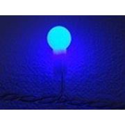 Плей-лайт LED шарики 2х3м 240V (синий) с контроллером фото