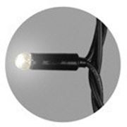 Плей-лайт 2х6м 1425 ламп черный шнур 240V фото