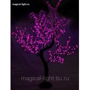 Светодиодное дерево фиолетовое 1.8 м. влагозащищённое фото
