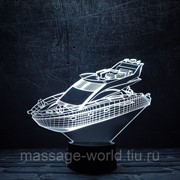 Светильник 3D 3DTOYSLAMP Яхта фото