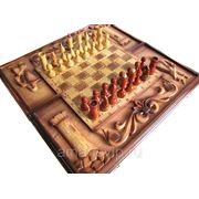 Шахматы ручной работы “Рыцарь“ фото