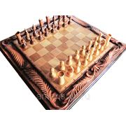 Шахматы резные,шахматы ручной работы фото