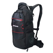 Рюкзак WENGER, универсальный, черный, “Narrow Hiking Pack“, туристический, 22 л, 23х18х47 см, 13022215 фото