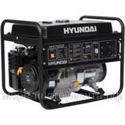 Генератор бензиновый Hyundai HHY7000F, 230 В, 5.0 кВт, ручной запуск, 74 кг. фото