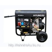Электрогенератор Hyundai DHY6000LE-3 фото