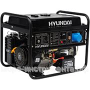 Генератор бензиновый Hyundai HHY7000FE, 230 В, 5.0 кВт, электростартер, 74 кг. фотография