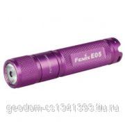 Fenix E05 (R2) фонарь фиолетовый фото
