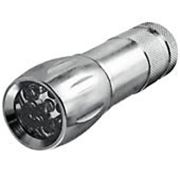 Светодиодный фонарь 9xLED с металлическим корпусом фото