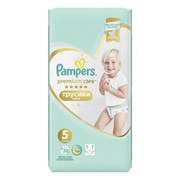 Подгузники-трусики 52 шт. PAMPERS (Памперс) Premium Care Pants, размер 5 (12-17 кг), 1210809 фото