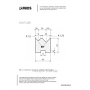 Поворотная двухручьевая матрица M.615.88 фото